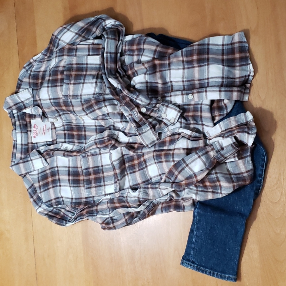 Boyfriend Fit Button-down